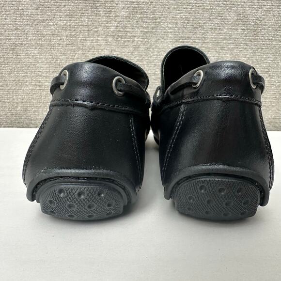 Marc Joseph New York Mens Somerville Black Napa Leather Loafer Moc Toe Slip On main image 5